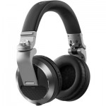 HDJ X7 Fone de Ouvido Profissional DJ Silver Prateado